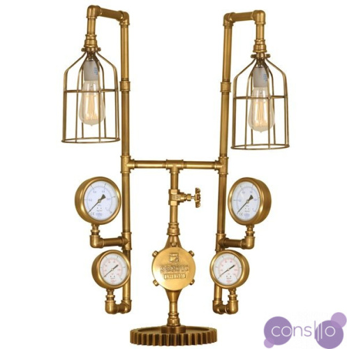 Настольная лампа Large Brass Loft