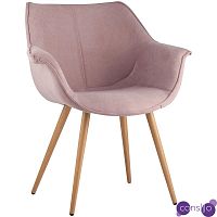 Стул Mason Chair Пыльно-Розовый Ножки светлое дерево