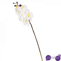 Декоративный искусственный цветок Mini White Orchid