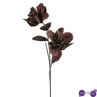 Декоративный искусственный цветок Кофейная магнолия