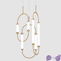 Подвесной светильник Giopato & Coombes CIRQUE chandelier Weave Medium