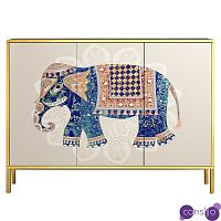 Комод с орнаментом Индийский Слон