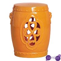 Керамический табурет Clover Garden Stool - Orange
