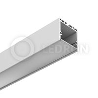 Профиль накладной,подвесной арт.13173(W) Ledron алюминиевый для светодиодных лент