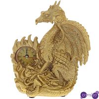 Часы в виде дракона Golden Dragon Clock