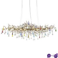 Люстра Waterfall Chandelier Colored Drops
