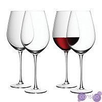 Набор из 4 бокалов для красного вина 850 мл Wine