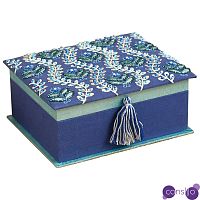 Шкатулка с вышивкой Flower Ornament Beads Embroidery Box