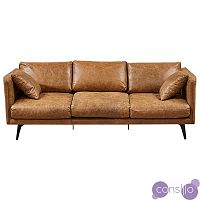 Диван Caramel Leather Triple Sofa