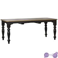 Стол Provence Accent Dining Table black