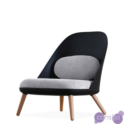 Дизайнерское кресло Recreational by Light Room (черно-серый)