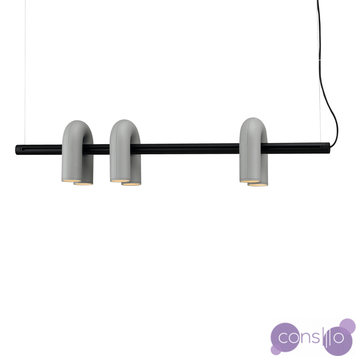 Подвесной светильник-трек Cirkus by AGO Lighting (серый) купить в ...