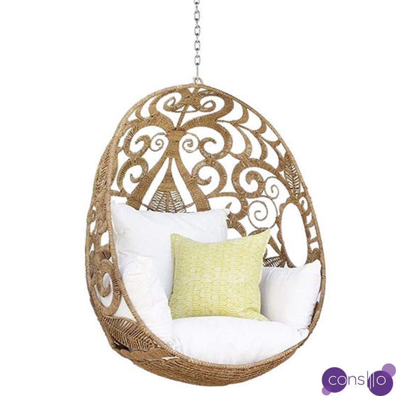 Подвесное плетеное кресло Azure Hanging Chair купить в Минске ...
