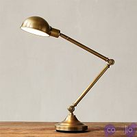 Настольная лампа Brass Vintage Loft Table Lamp