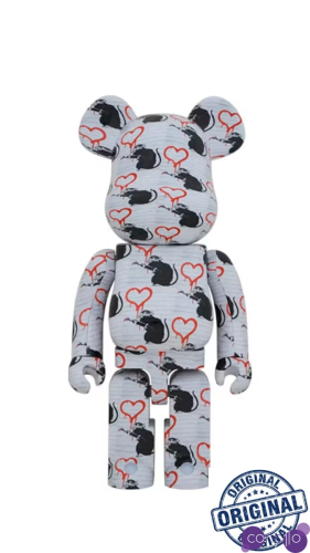 Bearbrick Banksy Love Rat 1000% (70 cм)