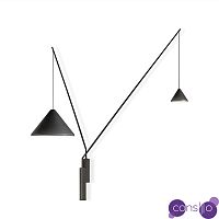 Настенный дизайнерский светильник North 5635 11 /15 by Vibia (2 плафона)