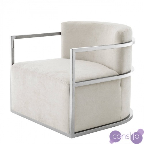 Кресло Eichholtz Chair Emilio Stainless Steel