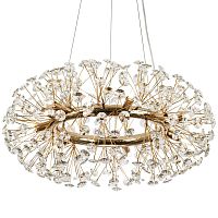 Круглая подвесная люстра Crystal Dandelions Chandelier