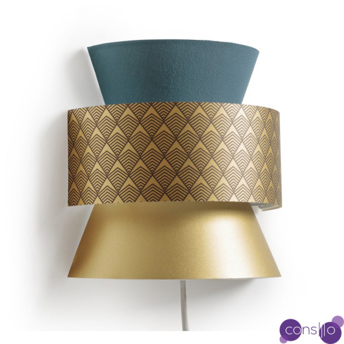 Бра Sconce Blue & Gold