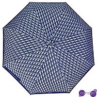 Зонт раскладной CHRISTIAN DIOR дизайн 004 Синий цвет