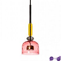 Светильник Flauti Pink Yellow D20 см
