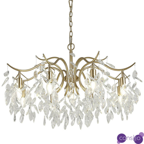 Люстра Hanging Crystal Leaves Chandelier 83