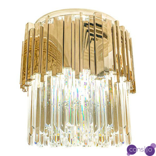 Потолочный светильник Luxxu Modern Round Light Gold 45