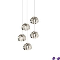 Подвесной дизайнерский светильник Mizu by Terzani (5 подвесов)