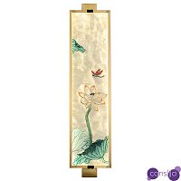 Настенный светильник Lotus Flower and Dragonfly Oriental Scenes Wall Lamp