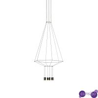 Подвесной дизайнерский светильник Wireflow 0305 by Vibia