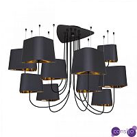 Люстра Designheure Lighting Black Grand Nuage10 плафонов