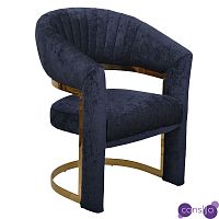 Полукресло Valbonne Chair blue velour