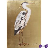 Картина Gold Heron I