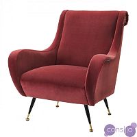 Кресло Eichholtz Chair Giardino Wine Red
