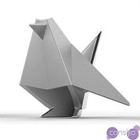 Держатель для колец origami птица хром