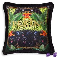 Подушка Philipp Plein Cushion Silk Jungle 50 x 50