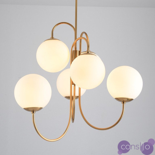 Люстра Gooseneck Pelle Chandelier