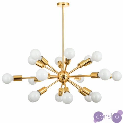 Люстра Sputnik Gold Chandelier 18