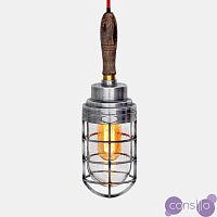 Ручной светильник Steampunk Cage Glass Edison Hanging Lamp