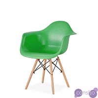Стул-кресло DAW Eames by Vitra (зеленый)