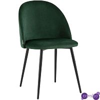 Стул Зеленый Велюр Miruna Leaf Chair