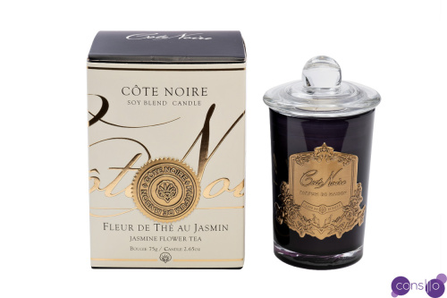 Свеча ароматическая Jasmin Flower Tea в стакане в упаковке