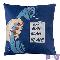Декоративная подушка "Blah-blah-blah"