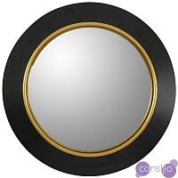 Зеркало круглое черное выпуклое 69 см Морган L