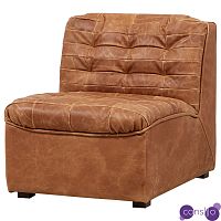 Модульное кожаное кресло Maxence Lounge Leather Armchair