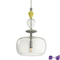 Подвесной светильник Iris Glas hanging lamp candy A chrome