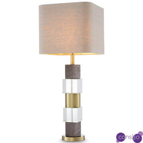 Настольная лампа Eichholtz Table Lamp Cullingham Grey Marble