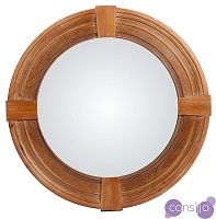 Зеркало деревянное большое морское диаметр 91 см Tamonia