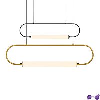 Люстра дизайнерская горизонтальная Busch by Light Room