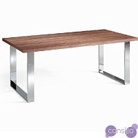 Обеденный стол деревянный с металлическими ножками 160 см GOB-N5453/160 от Angel Cerda